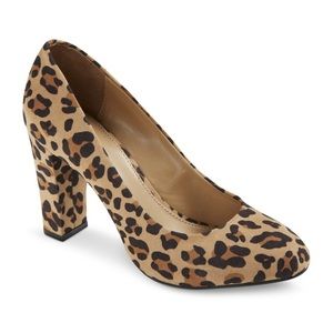 Merona Meg Leopard Heels